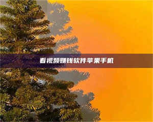 江山看视频赚钱软件苹果手机 第1张